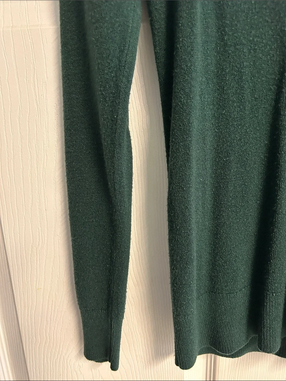 croft & barrow Dark Green V-Neck Sweater for Women